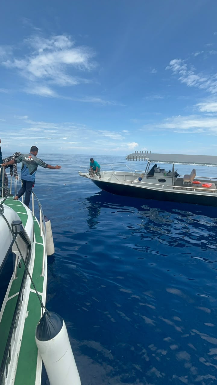 UPP Kelas III Tapaktuan Laksanakan Evakuasi Speed Boat yang Mengalami Trouble Engine di Perairan Tapaktuan